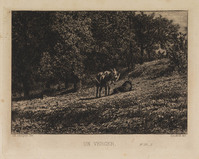 KG 14246
<br/>
De boomgaard
<br/>
<em>Jacques, Charles (1813 - 1894)</em>